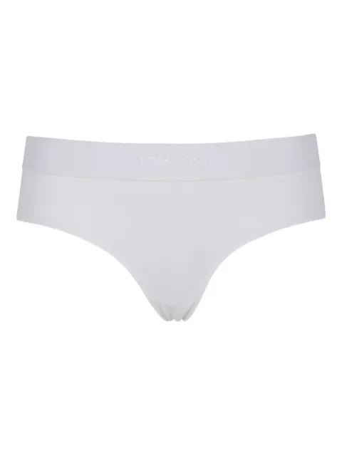 TOM FORD branded-waistband briefs White KNJ004JEX166