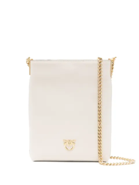 PINKO logo-detail shoulder bag Neutrals 105352A0QOZ14V