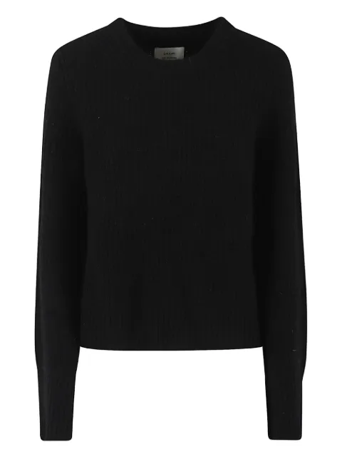 Loulou ribbed cashmere sweater Black ALFIEBLACK