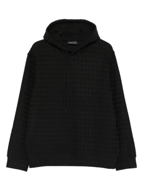 Emporio Armani quilted hoodie Black EM003424AF13700