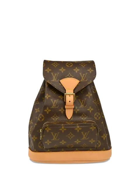 Louis Vuitton Pre-Owned 2002 Montsouris MM backpack Brown 176752