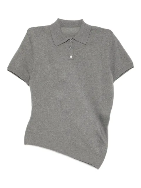 JNBY knitted polo top Grey 5P7314130