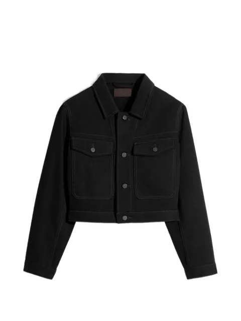 LEMAIRE button-fastening flap-pocket jacket Black OW1191LD1055