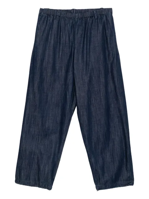 CROQUIS wide-leg drawstring jeans Blue 9P7E14650