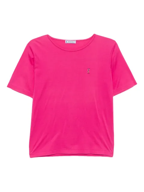 Saint Laurent Pre-Owned 1990-2000s T-shirt Pink 186027