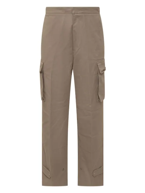 AMI Paris cargo pocket trousers Brown HTR828CO0132
