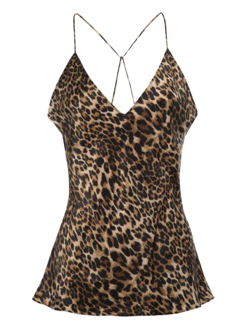 Nili Lotan Emile leopard-print cami-top Brown 13171W1695