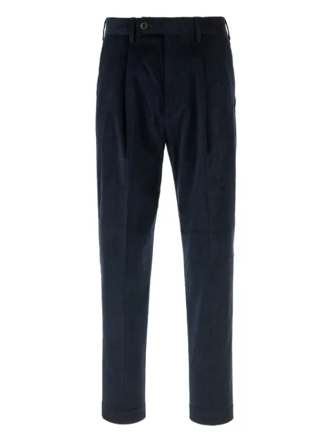 Paul Smith pleated corduroy trousers Black M1R408ZT0206547