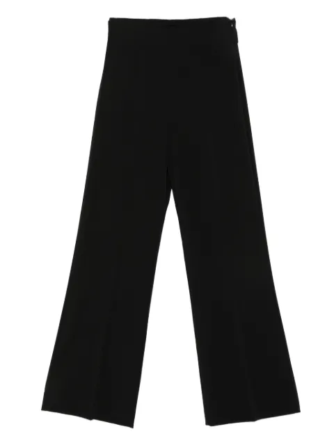 Patrizia Pepe logo-plaque trousers Black 8P0731A6F5