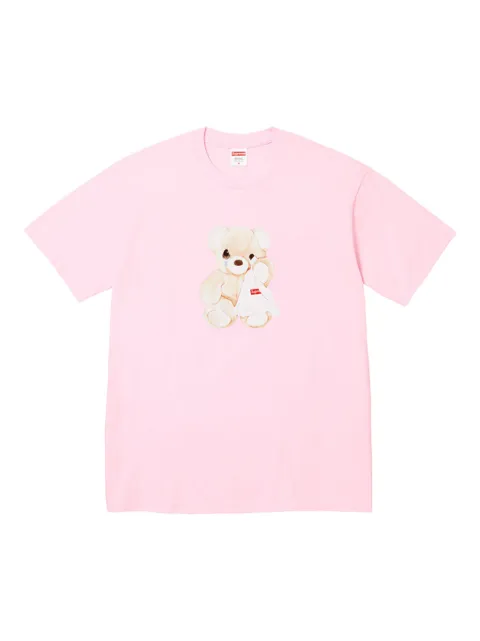 Supreme bear-print T-shirt Pink SU25572