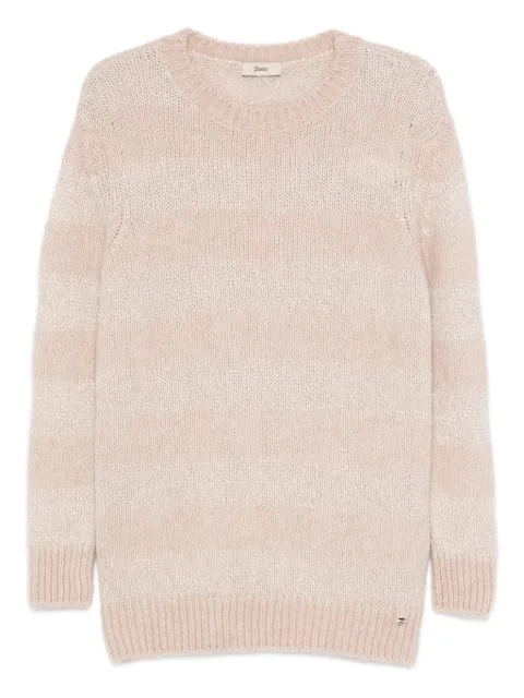Herno striped sweater Neutrals MG000209D760821985