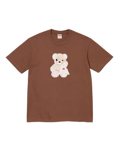 Supreme bear-print T-shirt Brown SU25569