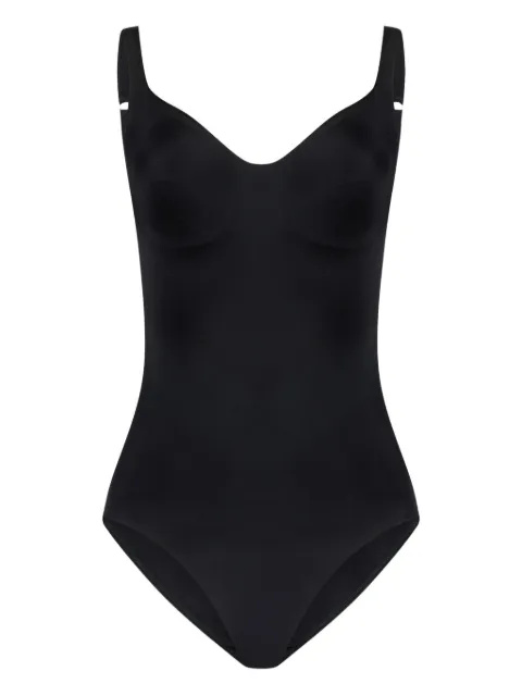 Wolford Mat De Luxe straps forming bodysuit Black 71864B