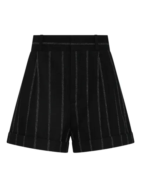 The Mannei wool shorts Black KUDEBISHORTS