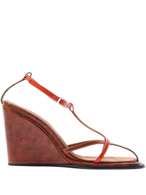 Sunnei Turbo Sandalo sandals Orange SHOWHEE014LTH0700021ORANGE