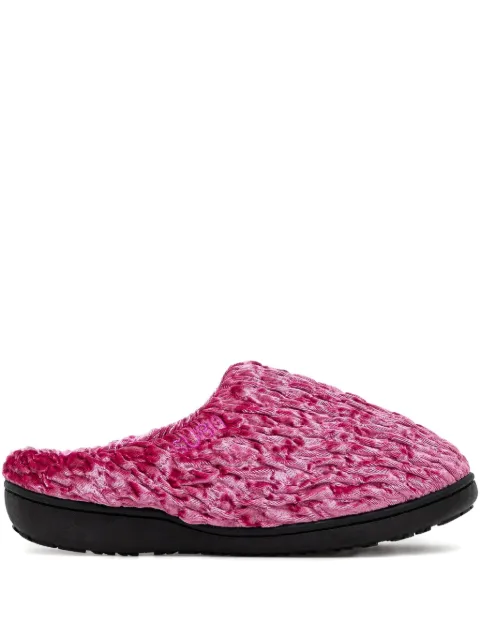 SUBU crushed-velvet mules Pink HR06