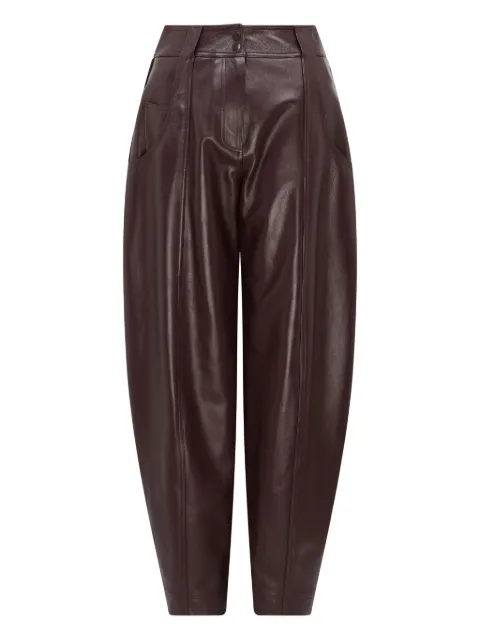 16Arlington Alcea leather trousers Red TR114AW2501LEATHERBORGOGNA