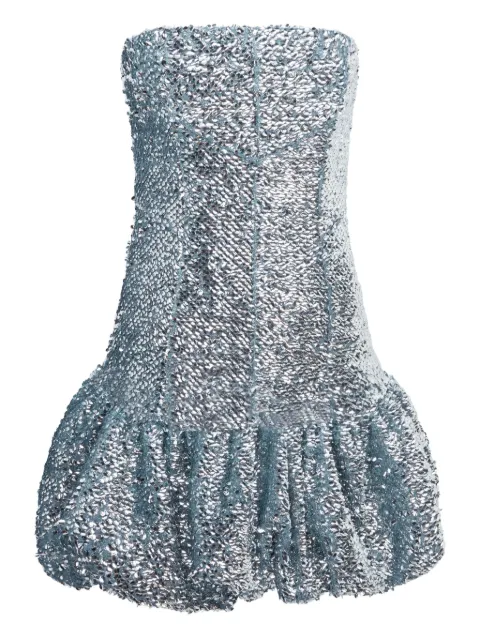 16Arlington Garance sequinned mini dress Silver DMN636AW2502SEQUINARGENTO