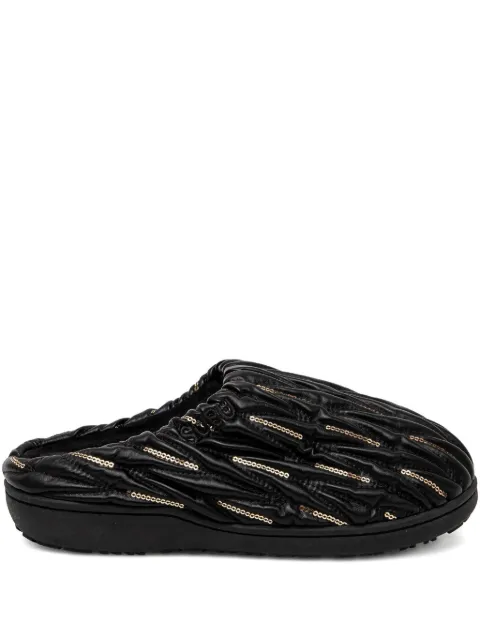 SUBU Banquet sequin mules Black HR01