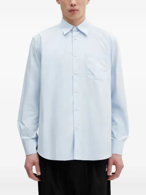 Paul Smith cotton long-sleeve shirt Blue M1R428ZP02630