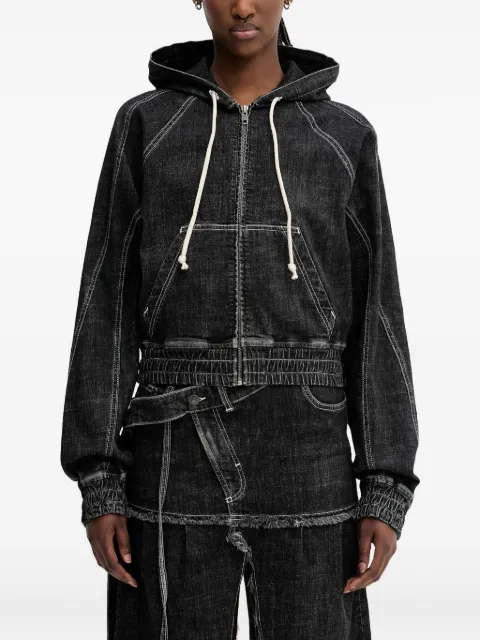 Ottolinger zip-up hoodie Black 11770071701