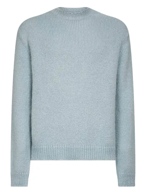 Jil Sander ribbed crew-neck sweater Blue J47GP0021J14523
