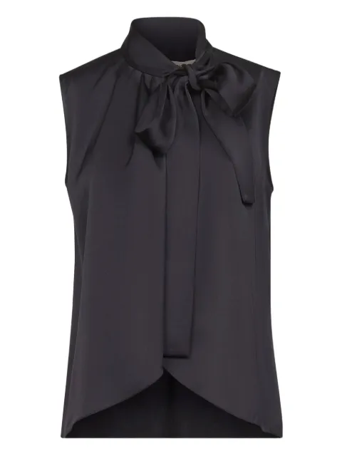 Blanca Vita lavallière-collar top Blue TOPINA1334