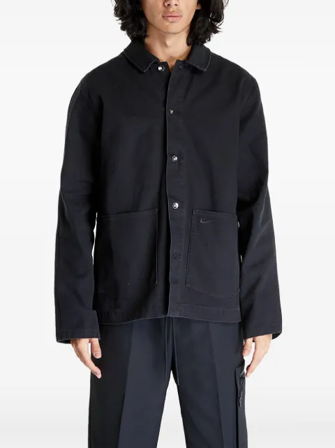Nike button-fastening patch-pocket jacket Black FN0356010