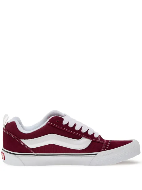 Vans Knu Skool leather sneakers Red VN000D22ZCF1