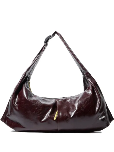 Sunnei logo multitasking shoulder bag Brown ACCXBAG065LTH0468164CHOCOLATEBROWN