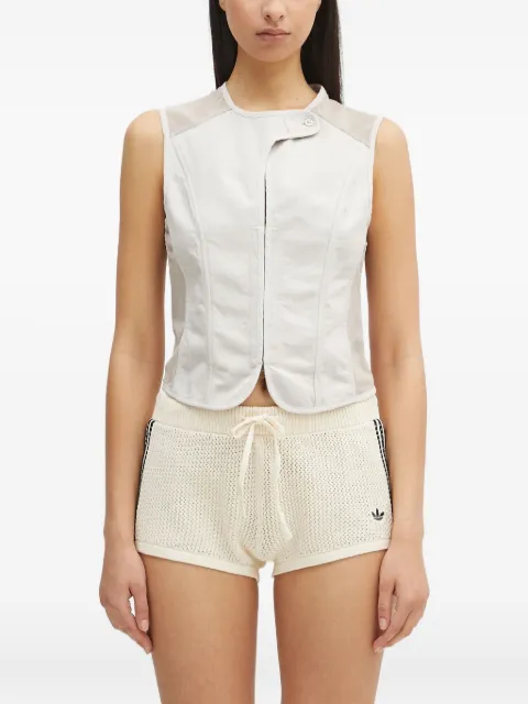 OUR LEGACY panelled sleeveless vest Neutrals W2252CDB