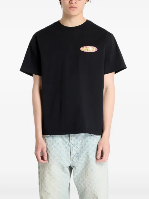 Awake NY oval-logo T-shirt Black AWKSU25TP008BLK