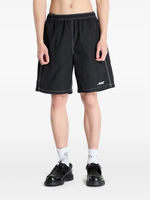 Awake NY contrast-stitch swim shorts Black AWKSU25SH003BLK