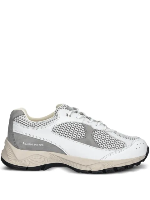 Filling Pieces Oryon mesh-panel leather sneakers Grey 56355081002