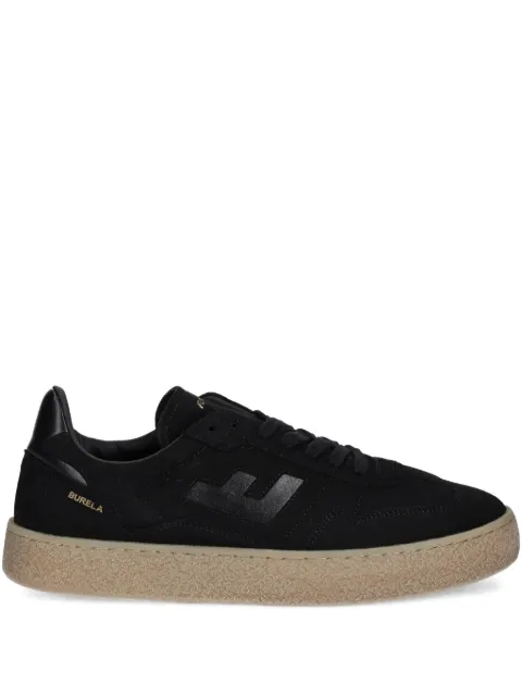 Flamingos suede leather sneakers Black BBBLASUE