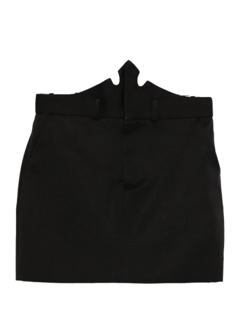 Coperni x Disney crown-detail mini skirt Black DJ92F3004