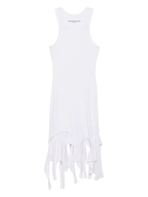 Alexander Wang deconstructed cotton minidress White 1CC3256844