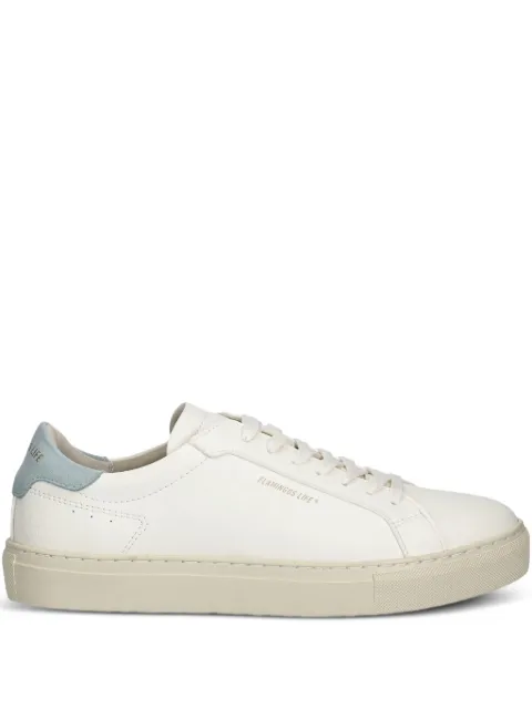 Flamingos leather sneakers White HCPANSKY