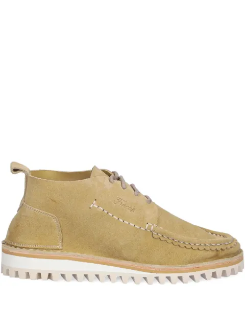 Fracap suede derby shoes Neutrals H146