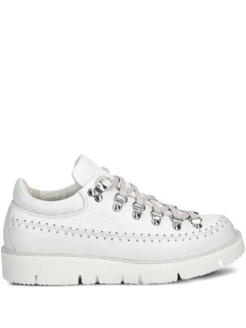 Fracap Magnifico leather lace-up sneakers White M122