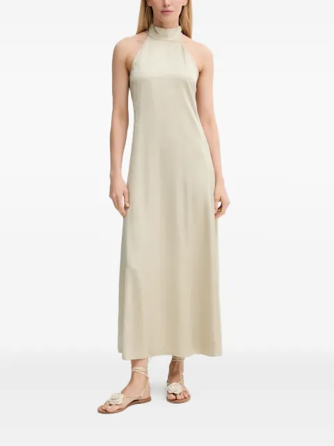 SAMSOE SAMSOE harterneck midi dress Neutrals F25200104