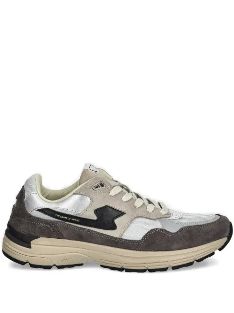 Stepney Workers Club Amiel S-Strike suede lace-up sneakers Grey YP01525