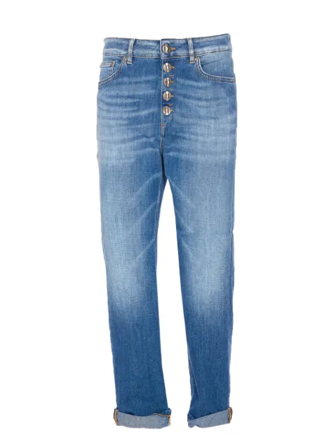 DONDUP button-fly patch-pocket jeans Blue DP268BDS0345DLG6800