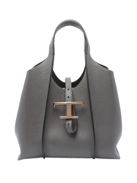 Tod's small T Timeless tote bag Grey XBWTSBA9100XSO