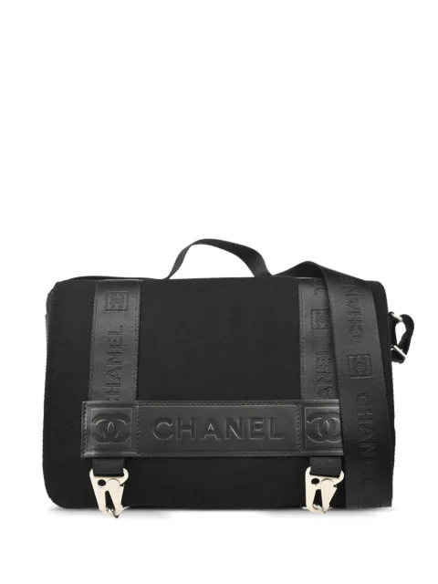 CHANEL Pre-Owned 2005 Sport Line 2way handbag Black 9279776