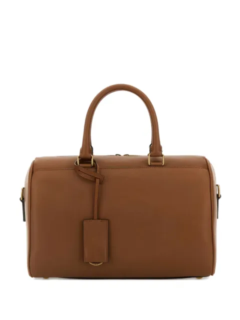 Saint Laurent Le Duffle 6 top-handle leather tote bag Brown 671146BWR0W