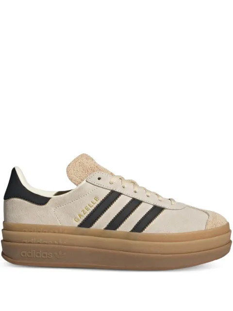 adidas Gazelle Bold 3-Stripe platform sneakers Neutrals JS3892
