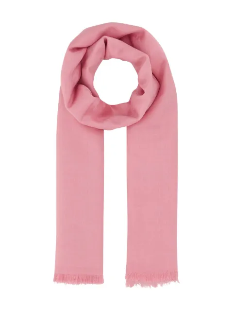 Alexander McQueen frayed-edge scarf Pink 8362973969Q
