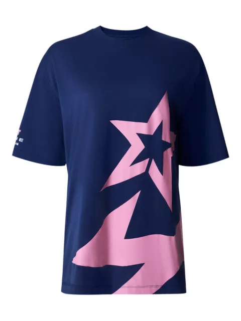 Perfect Moment star-print T-shirt Blue W30013132367