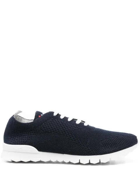 Kiton lace-up low-top sneakers Blue USSFITSN008473400T
